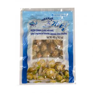 Frozen Cooked Clam with Shell