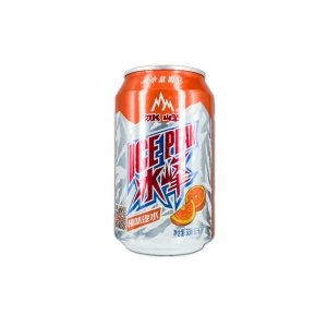Ice peak orange soda 冰峰橙子汽水