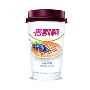 XPP-Blueberry Flavor Milk Tea 香飘飘（固体奶茶）蓝莓味三连杯