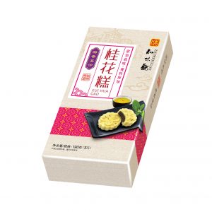 ZWG – Osmanthus Cake (Red Bean Paste) 知味观桂花糕 （醇香豆沙馅）