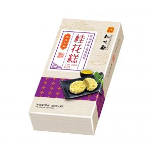ZWG – Osmanthus Cake (Chestnut Paste) 知味观桂花糕 （韩风板栗馅）
