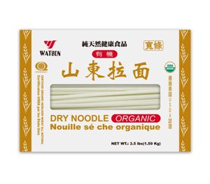 Watson-Organic Dry Noodles (Thick) 华生有机山东拉面 (宽)