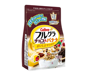 Calbee-Fruit Cranola (Banana&Choc) 卡乐比麦片 (香蕉巧克力)