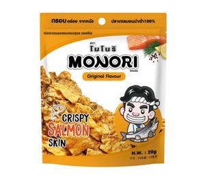 Monori Crispy Salmon Skin(Original Flavour) 香脆三文鱼皮(原味)