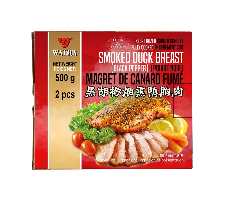Black Pepper Smoked Duck Breast/黑胡椒烟熏鸭胸肉