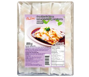 AC-Steamed Rice Roll With Prawns/鲜虾肠粉