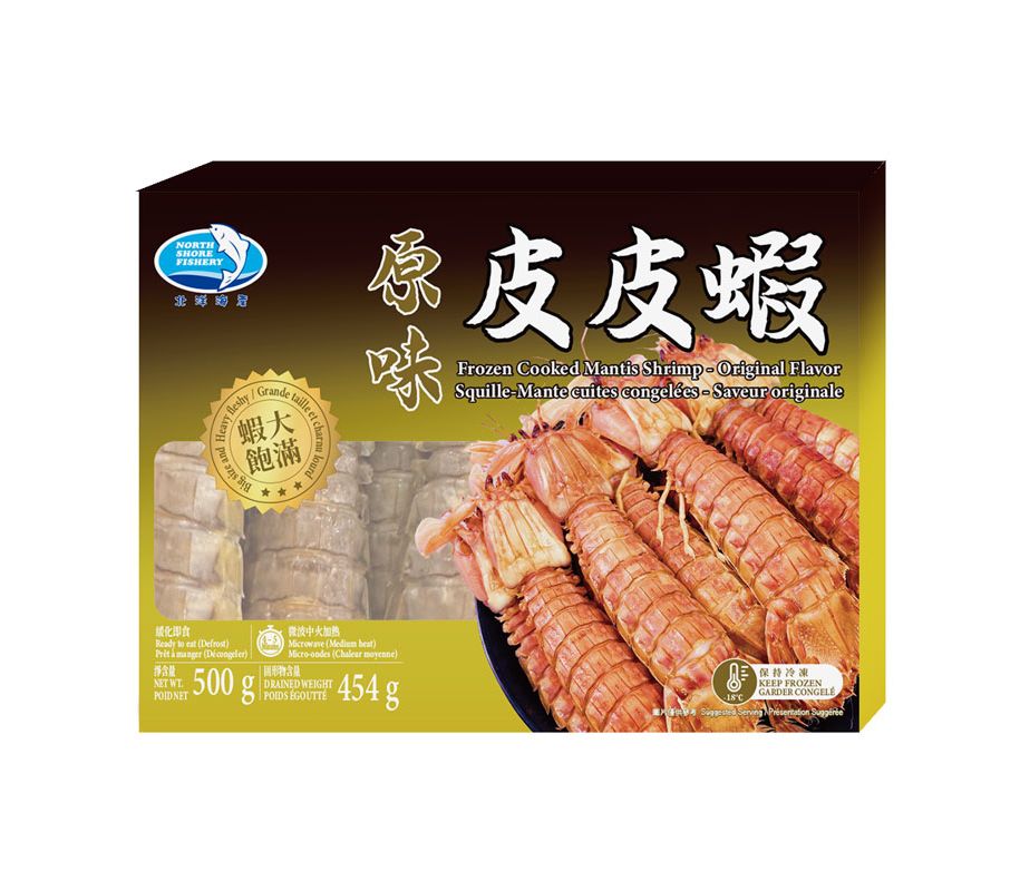 NSF-Frozen Cooked Mantis Shrimp-Original Flavor/北洋海产原味皮皮虾